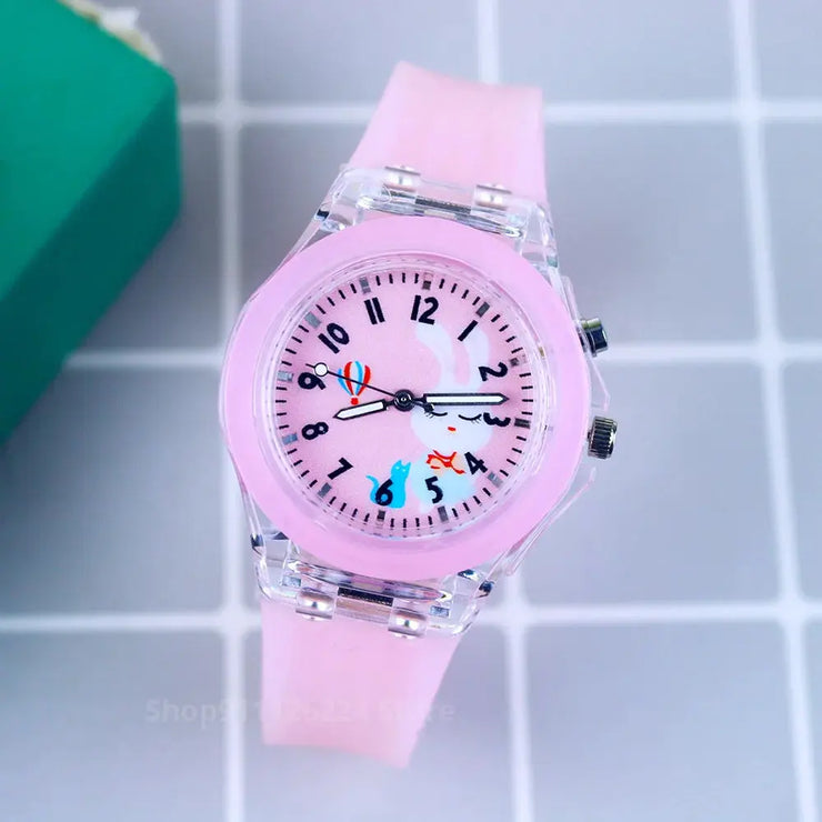 Montre Enfant Fille Cartoon - MontreIntelligentePro